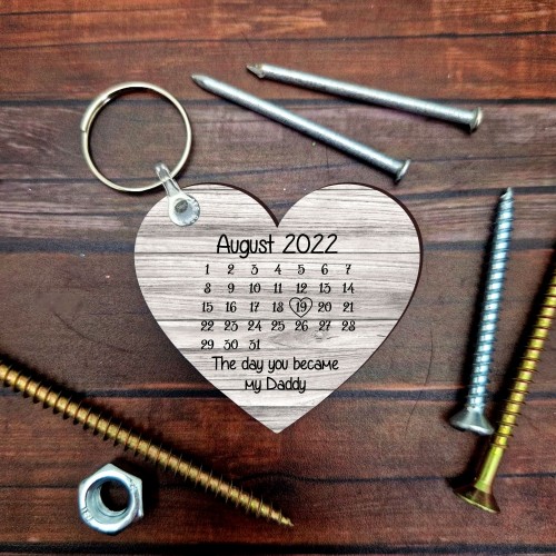 Personalised Heart Photo Keyring UK Next Day Delivery